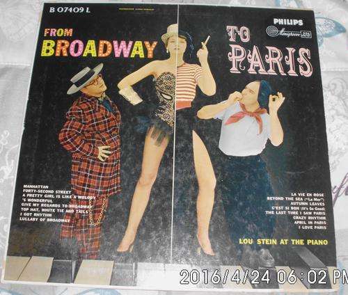 From Broadway To Paris Vinyl/LP