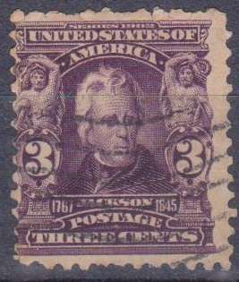 U.S.A. 1902 ANDREW JACKSON SCOT 302 CV R55