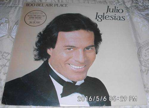 1100 Bel Air Place Julio Iglesias Vinyl/LP