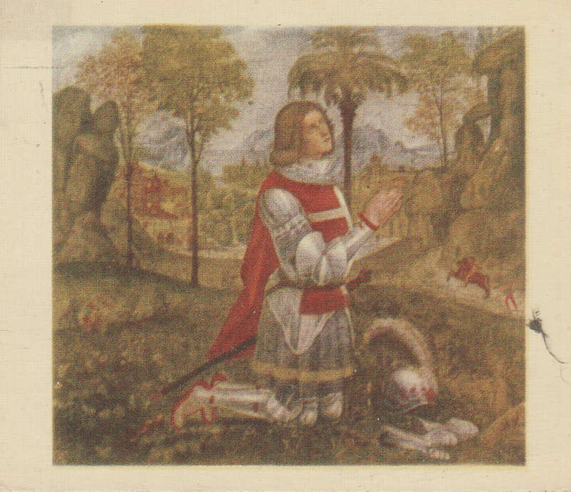 CIGARETTE CARD FAMOUS WORKS OF ART NO 11
