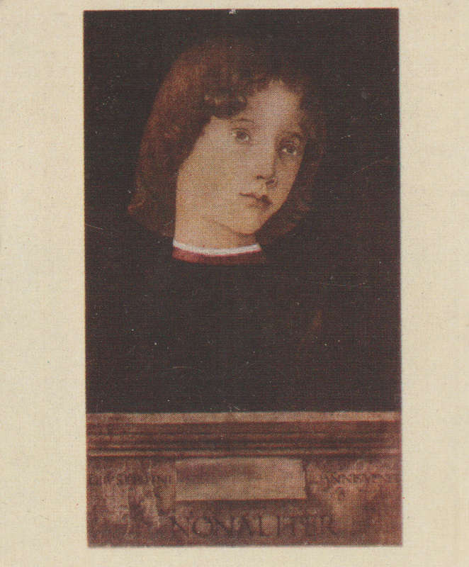 CIGARETTE CARD FAMOUS WORKS OF ART NO 18
