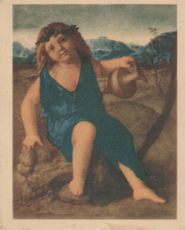 CIGARETTE CARD FAMOUS WORKS OF ART NO 19