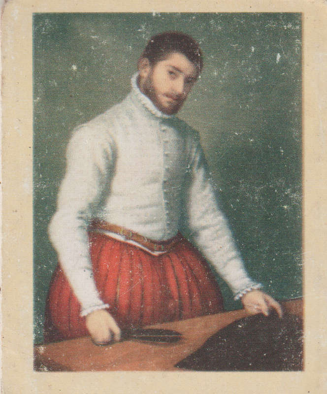 CIGARETTE CARD FAMOUS WORKS OF ART NO 28