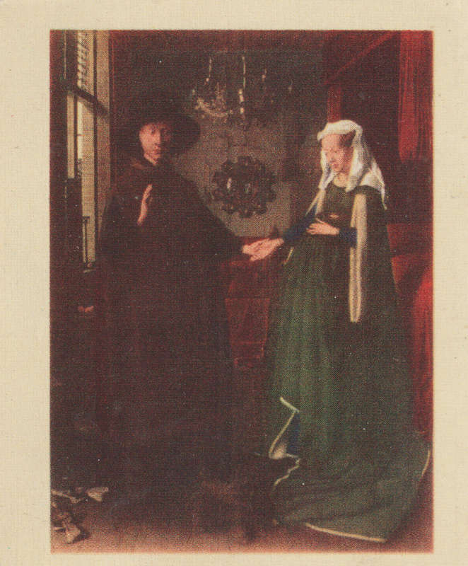 CIGARETTE CARD FAMOUS WORKS OF ART NO 30