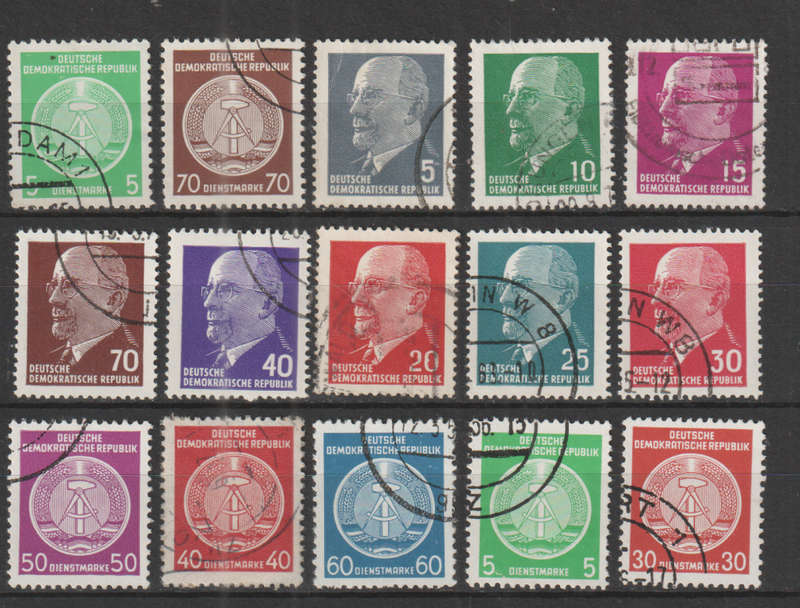 DDR SELECTION BID PER STAMP TO TAKE ALL CARD EXCLUDED