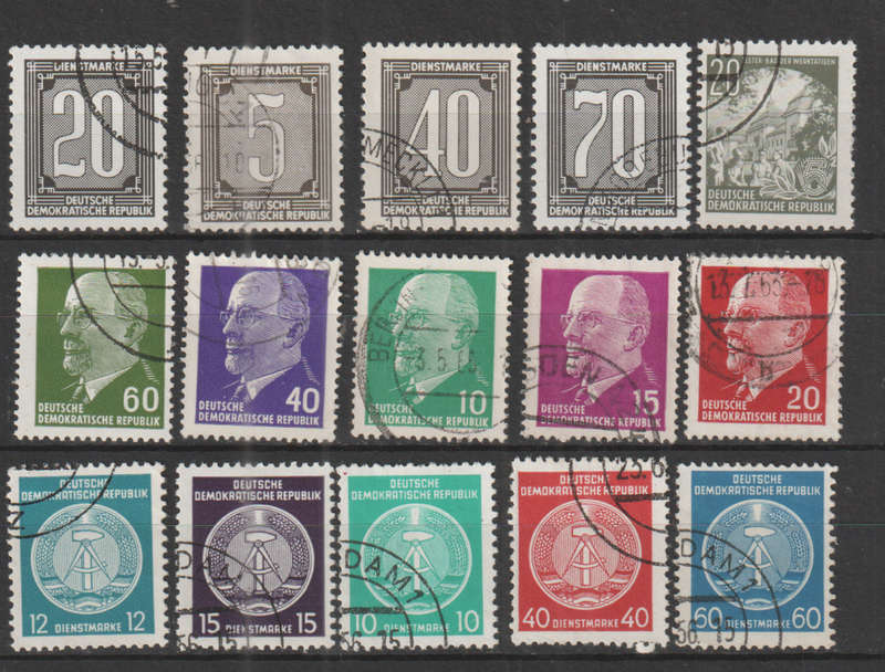DDR SELECTION BID PER STAMP TO TAKE ALL CARD EXCLUDED