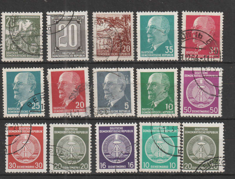 DDR SELECTION BID PER STAMP TO TAKE ALL CARD EXCLUDED