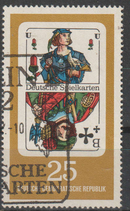 DDR 1967 German Playing Cards ULH SG E1020