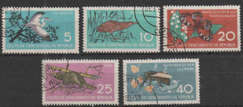 DDR 1959 Nature Protection ULH SG E422-6