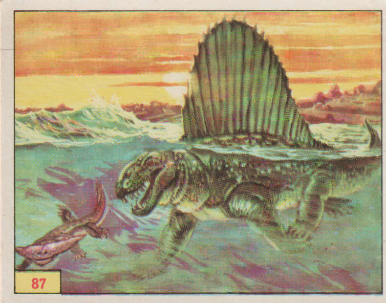 PANINI PREHISTORIC ANIMALS NO 87