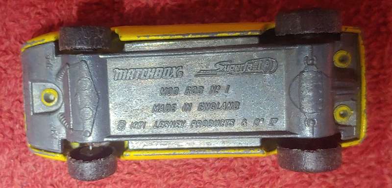 MATCHBOX MOD ROD NO 1 1971