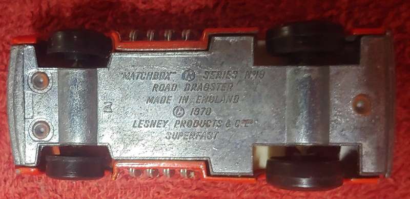 MATCHBOX ROAD DRAGSTER NO 18 1970