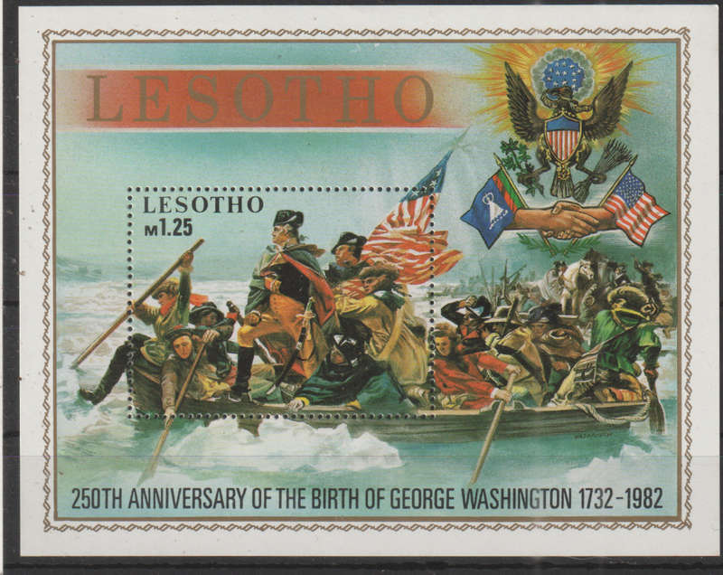 Lesotho - 1982 The 250th Anniversary of the Birth of George Washington, 1732-1799 MM SG499