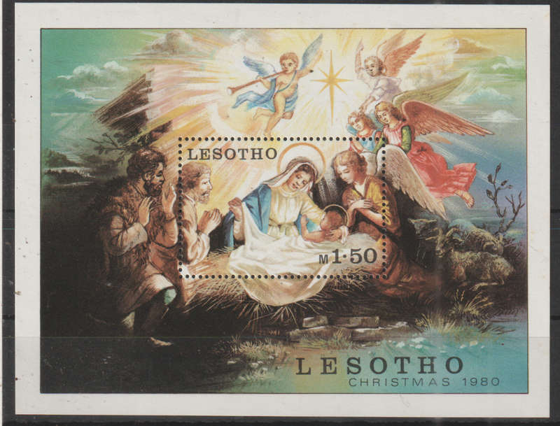 Lesotho - 1980 Christmas MM SG430
