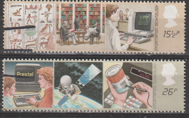 GB  1982 Information Technology UNH SG1151-4