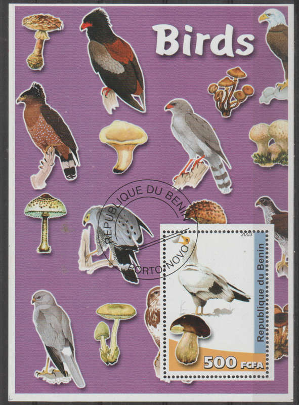 REPUBLIQUE DU BENIN 2003 BIRDS CTO