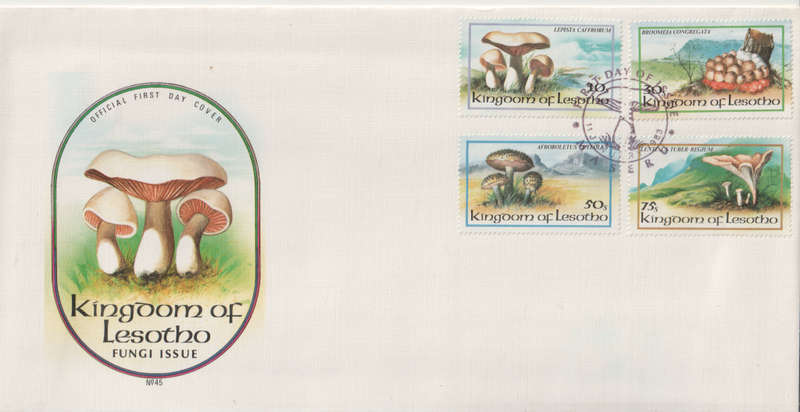 LESOTHO 1983 Fungi FDC