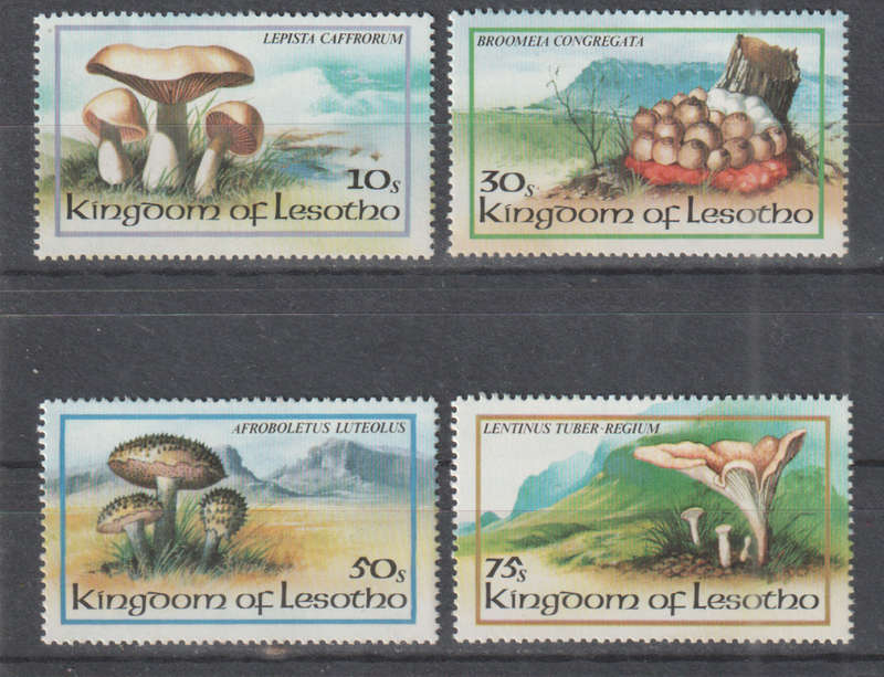 LESOTHO 1983 Fungi UMM SG 532-5