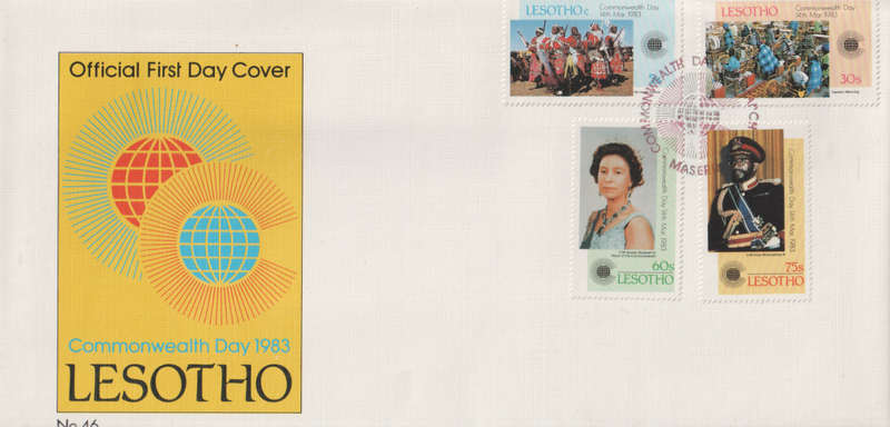 LESOTHO 1983 Commonwealth Day FDC