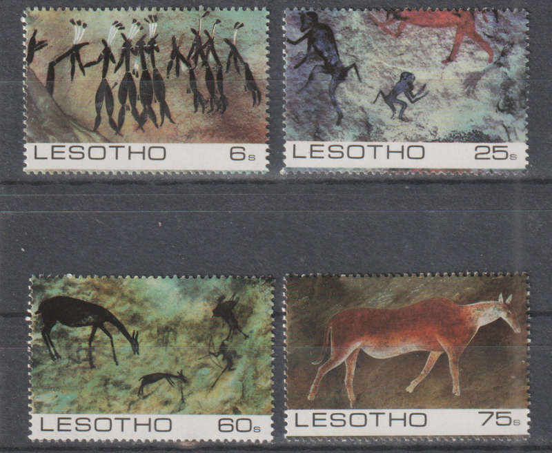 LESOTHO 1983 Rock Paintings UMM SG 540-3