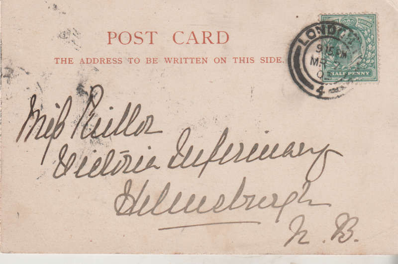 USED POST CARD 1903
