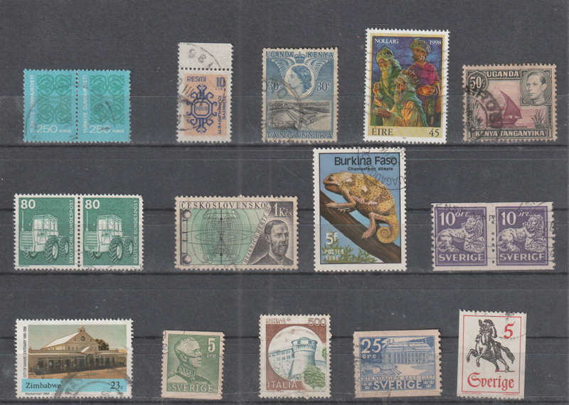 WORLD SELECTION BID PER STAMP TO TAKE ALL CARD EXCLUDED