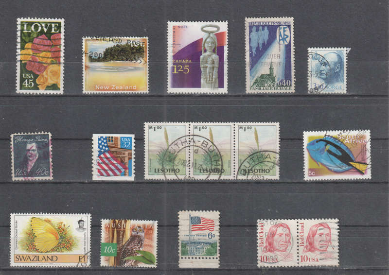 WORLD SELECTION BID PER STAMP TO TAKE ALL CARD EXCLUDED