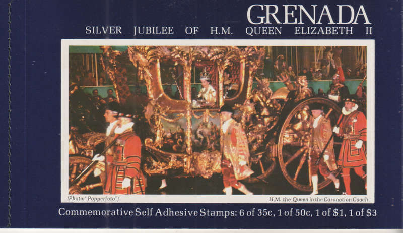 GRENADA SILVER JUBILEE BOOKLET COMPLETE