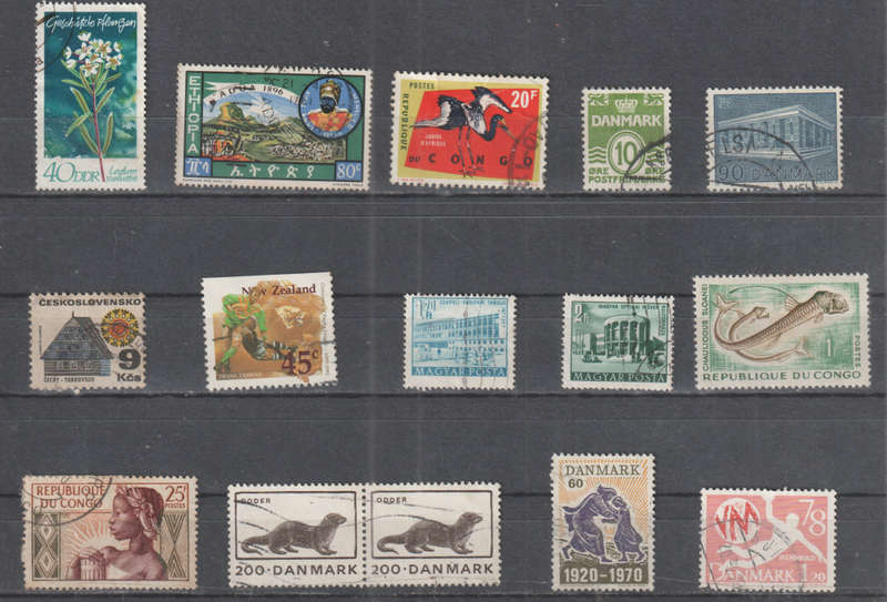 WORLD SELECTION BID PER STAMP TO TAKE ALL CARD EXCLUDED
