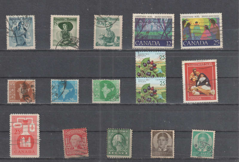 WORLD SELECTION BID PER STAMP TO TAKE ALL CARD EXCLUDED