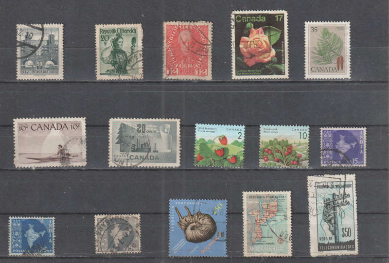WORLD SELECTION BID PER STAMP TO TAKE ALL CARD EXCLUDED