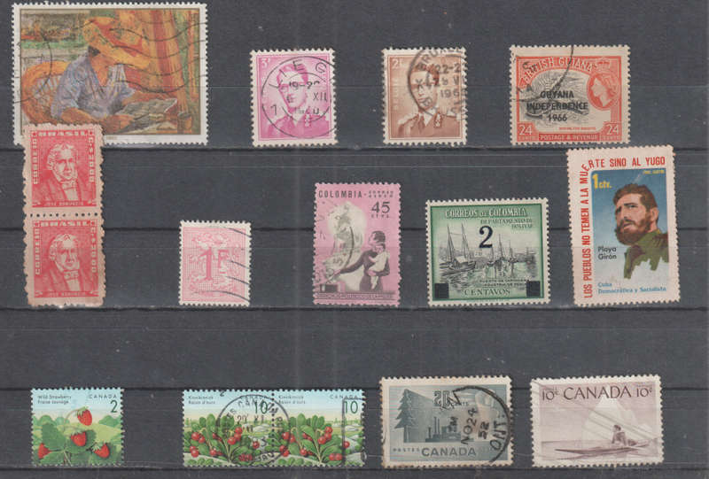 WORLD SELECTION BID PER STAMP TO TAKE ALL CARD EXCLUDED