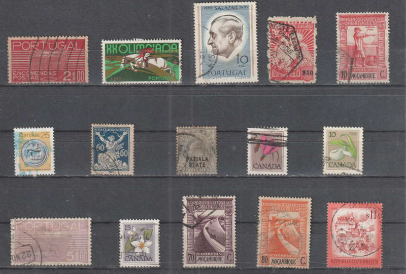 WORLD SELECTION BID PER STAMP TO TAKE ALL CARD EXCLUDED
