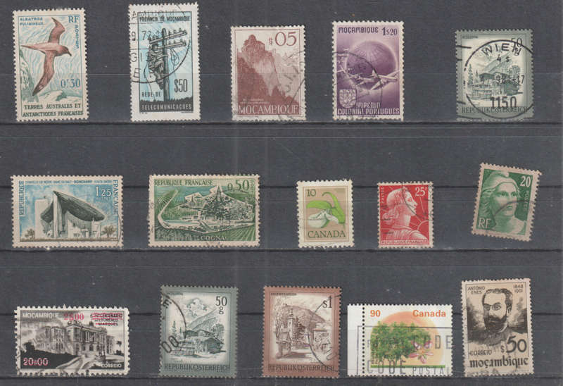 WORLD SELECTION BID PER STAMP TO TAKE ALL CARD EXCLUDED