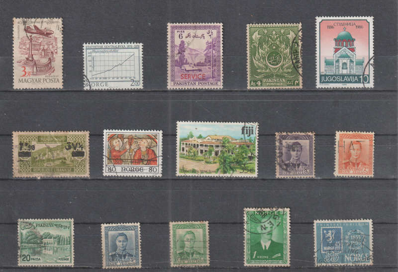 WORLD SELECTION BID PER STAMP TO TAKE ALL CARD EXCLUDED