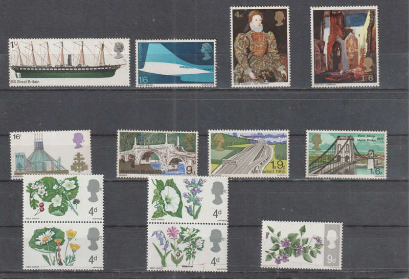 GB UMM SELECTION BID PER STAMP TO TAKE ALL CARD EXCLUDED