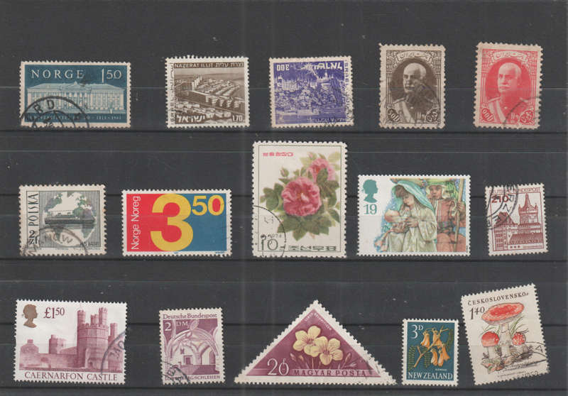 WORLD SELECTION BID PER STAMP TO TAKE ALL CARD EXCLUDED