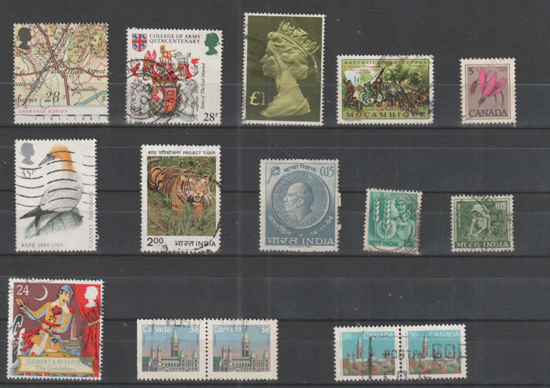 WORLD SELECTION BID PER STAMP TO TAKE ALL CARD EXCLUDED