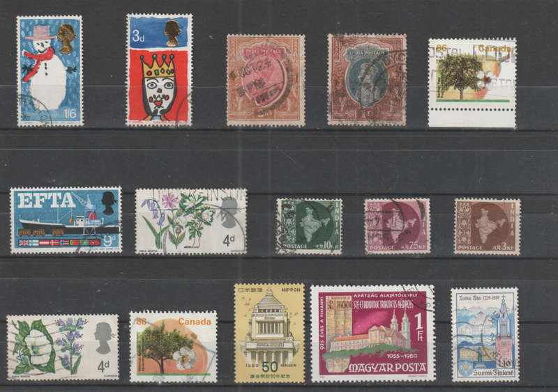 WORLD SELECTION BID PER STAMP TO TAKE ALL CARD EXCLUDED