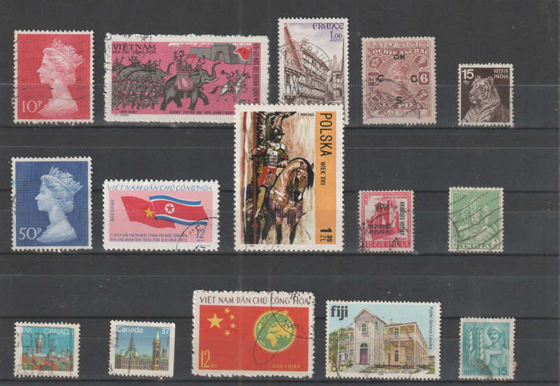 WORLD SELECTION BID PER STAMP TO TAKE ALL CARD EXCLUDED
