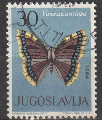 THEMATIC BUTTERFLIES JUGOSLAVIA ULH