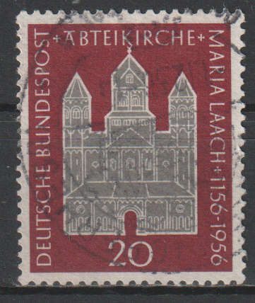 GERMANY  1956 The 800th Anniversary of the Church of Maria Laach ULH SG 1164