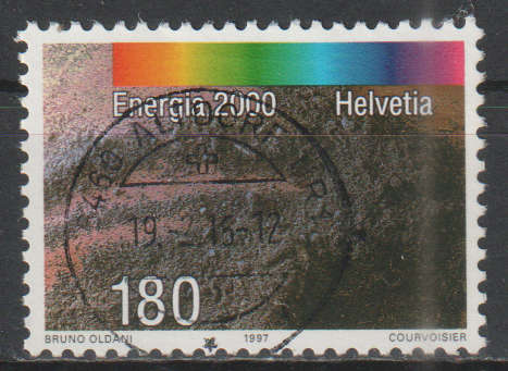 SWITZERLAND 1997 Energie 2000 - The Four Elements ULH SG 1360