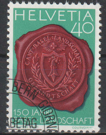 SWITZERLAND 1983 The 150th Anniversary of the Basel-Landschaft Canton ULH SG 1060