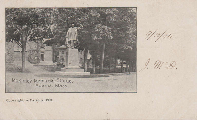 USED POST CARD WITH POSTAL HISTORY USA 1904