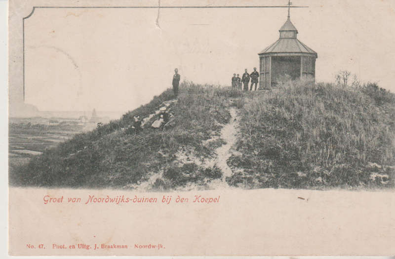 USED POST CARD WITH POSTAL HISTORY METHERLANDS 1903