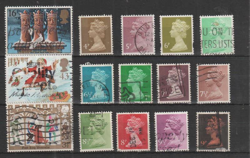 GB SELECTION BID PER STAMP TO TAKE ALL
