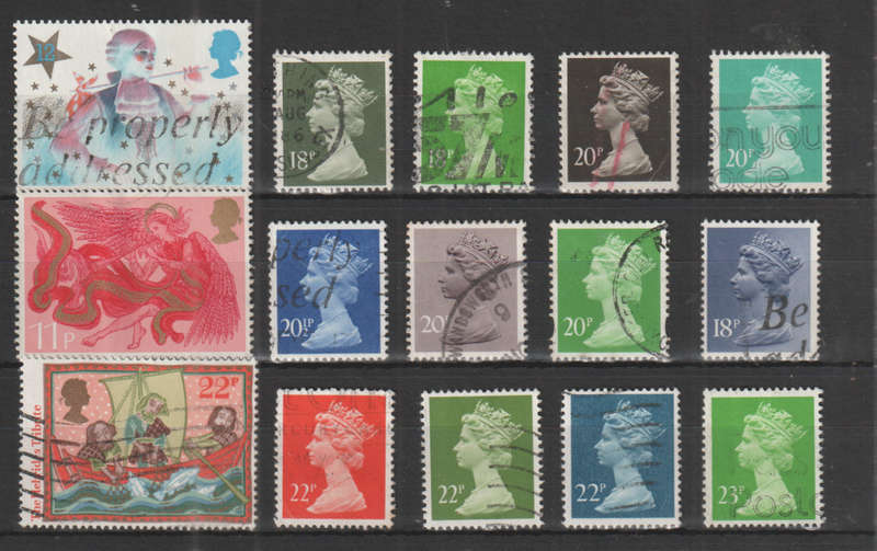GB SELECTION BID PER STAMP TO TAKE ALL