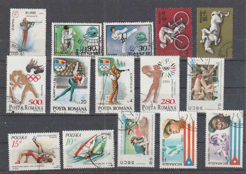 SPORT SELECTION BID PER STAMP TO TAKE ALL CARD EXCLUDED
