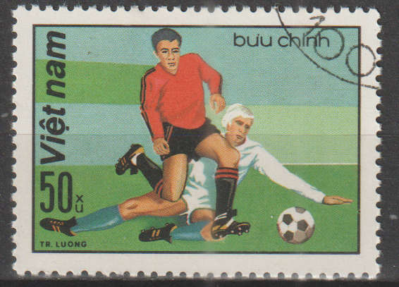 VIETNAM  freestar 1982 Football Training Movement CTO SG 462